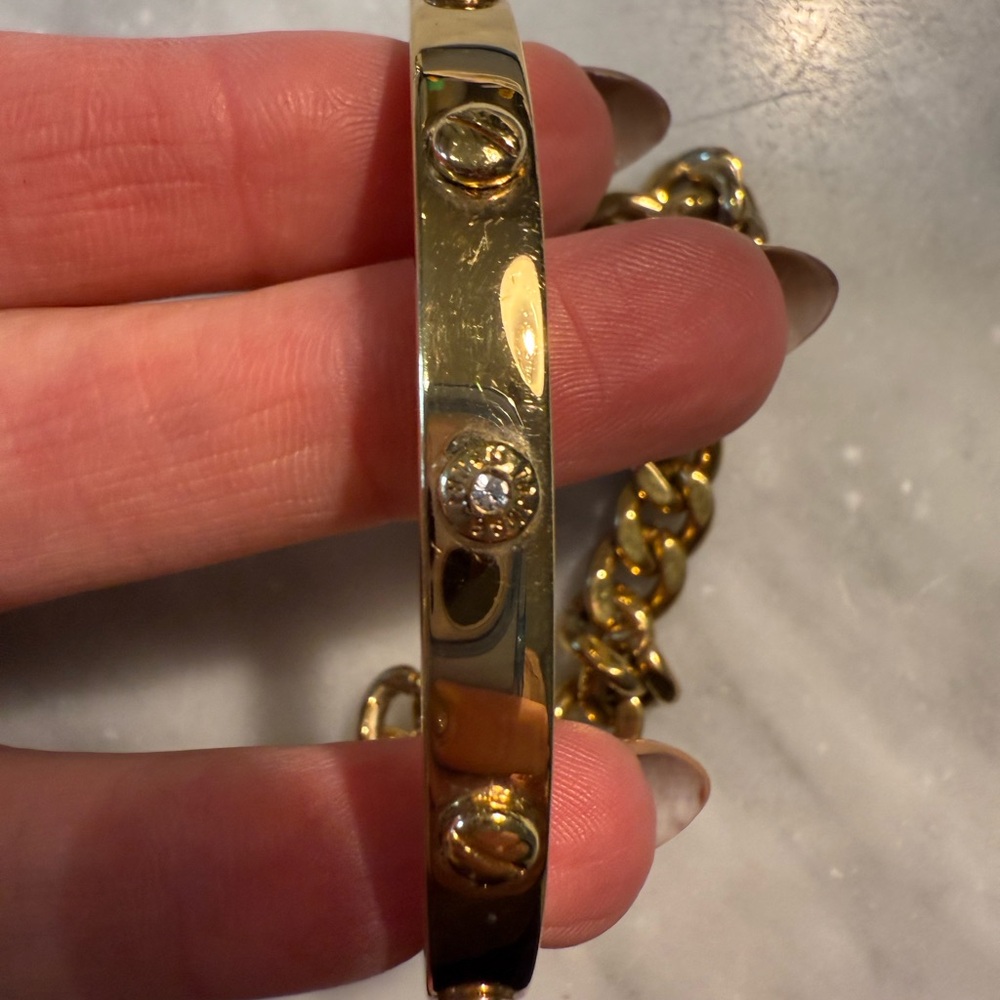 Gold Bracelet Set - Picture 2 of 3